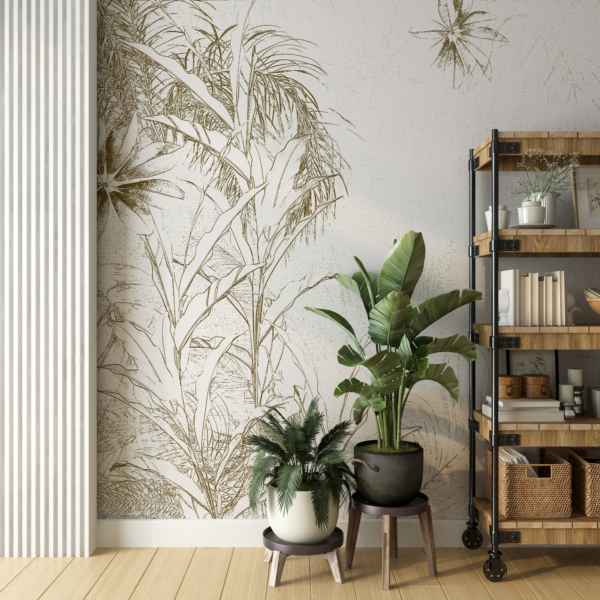 Hintergrundbild Verschwindende Pflanzen