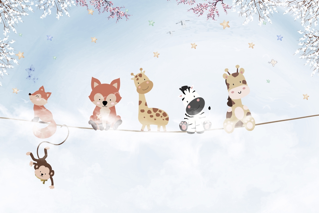 Fototapeta-Zwierzatka-Na-Linie_2304918579-1