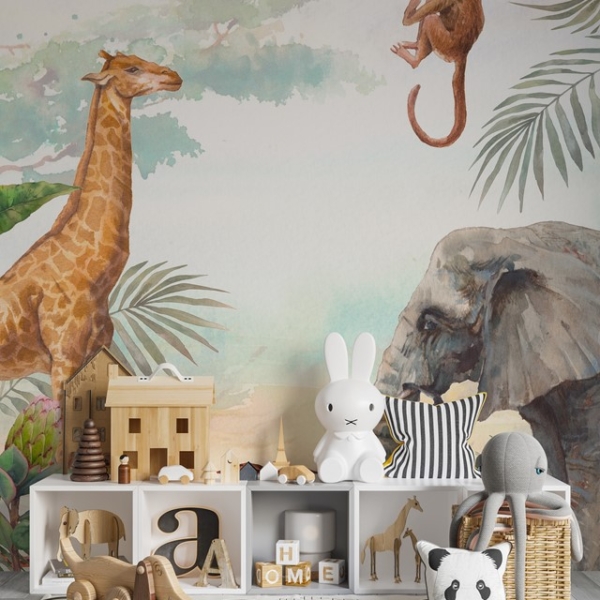 Fototapete Afrikanische Tiere