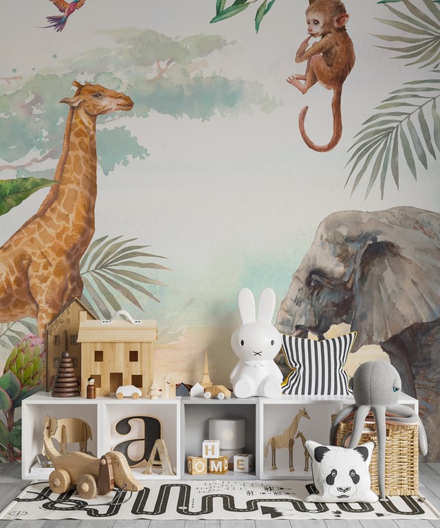 Fototapete Afrikanische Tiere