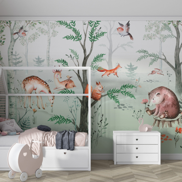 Fototapete Waldtiere