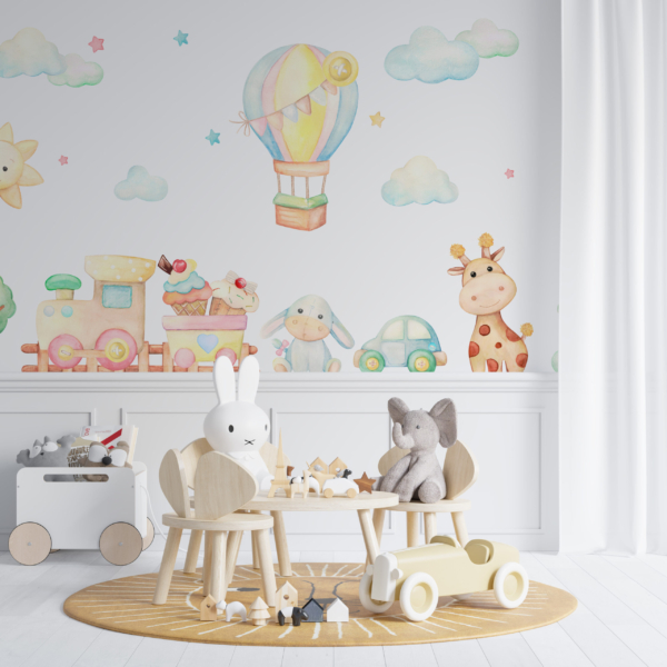 Fototapete Ballonfahrt