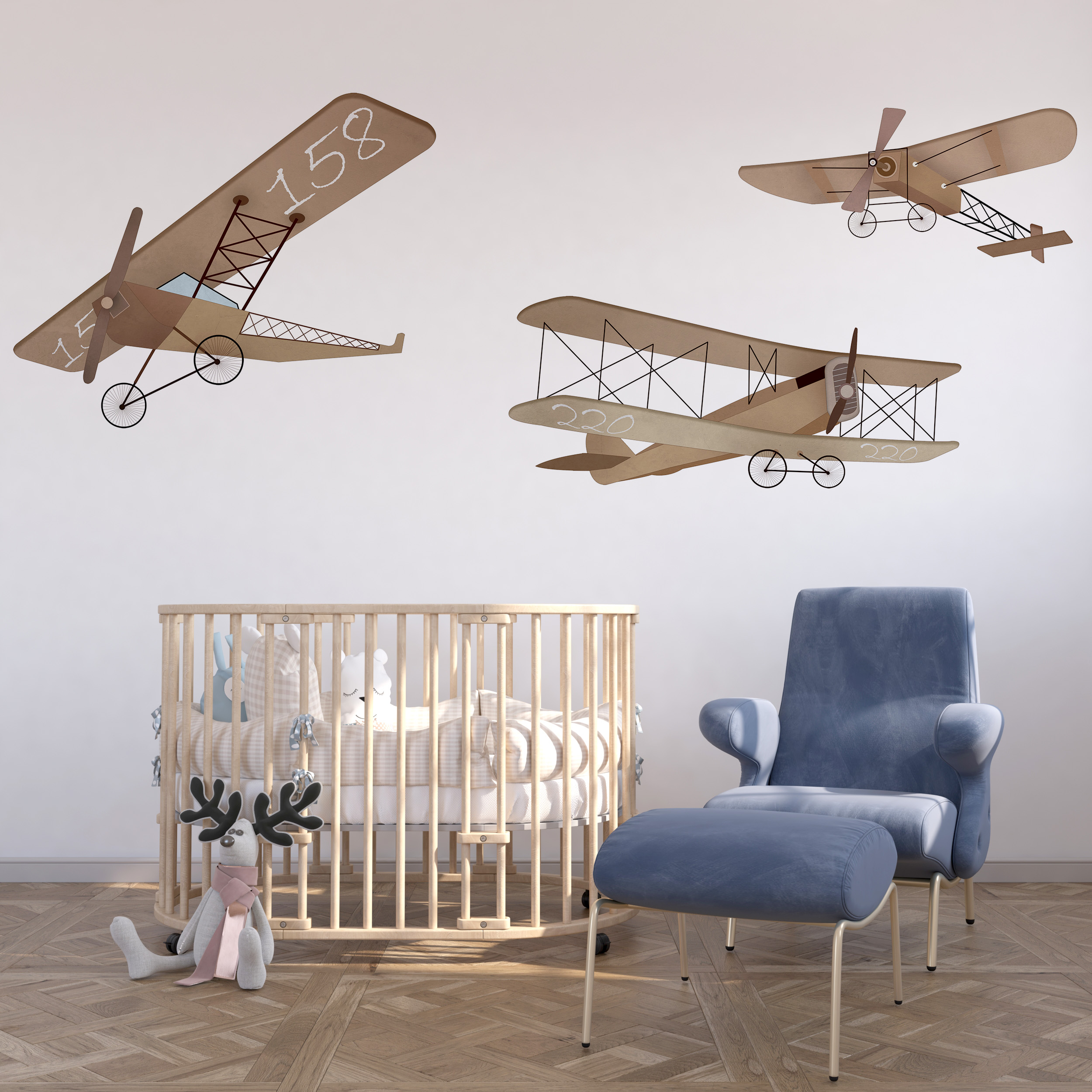 Fototapete Flugzeuge