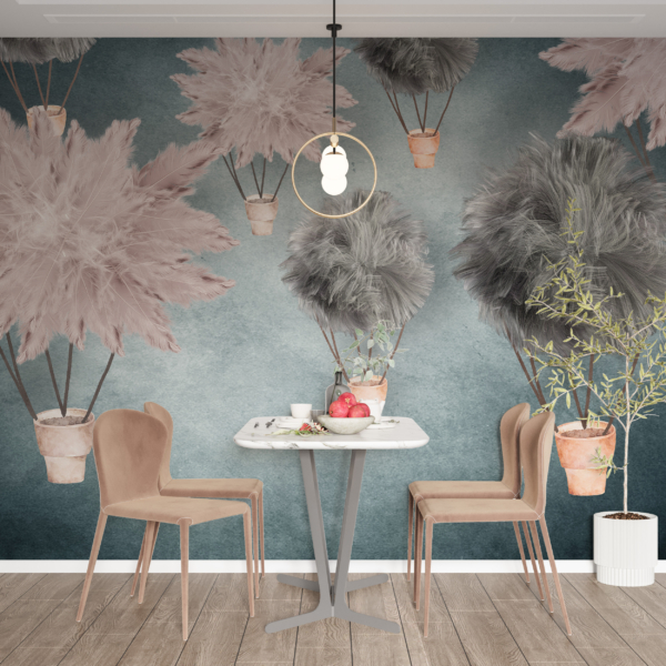 Fototapete Ballonfahrt