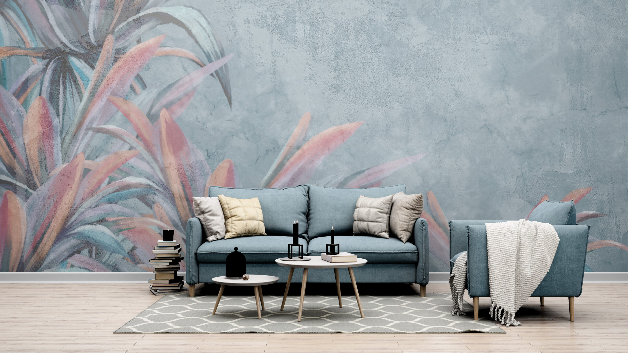 Fototapete Tropische Blumen