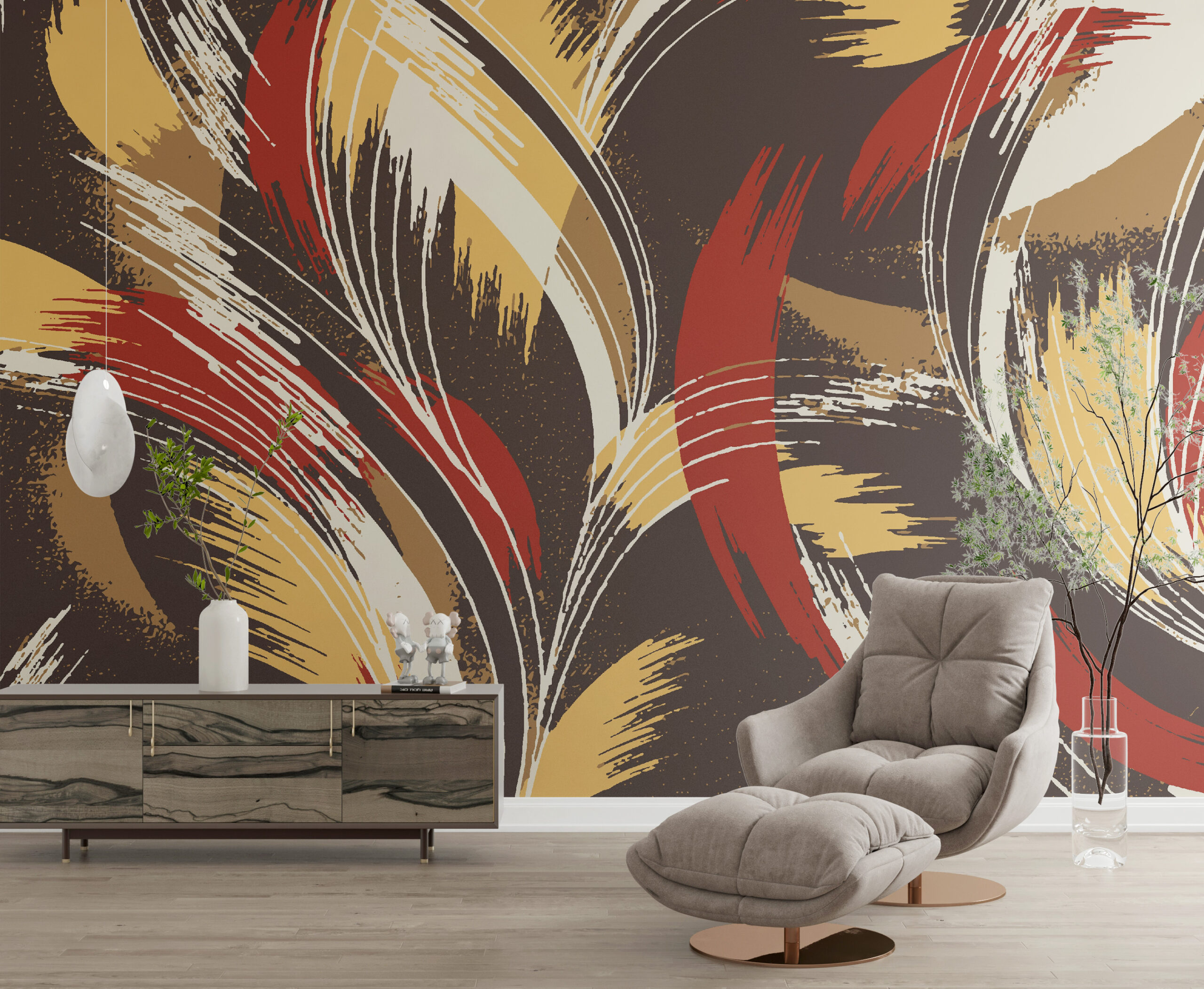 Fototapete Sunny Stripes