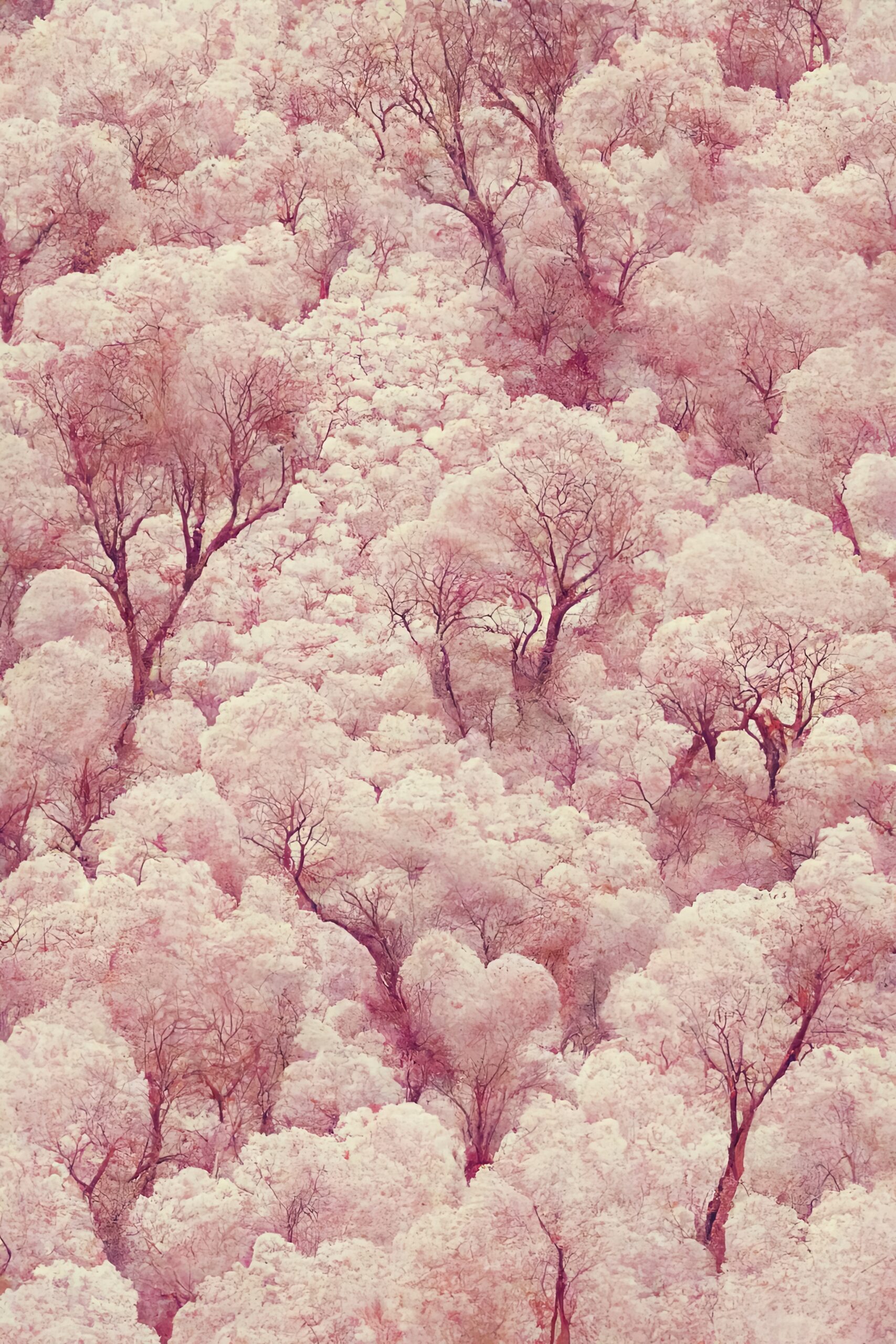 Trendy,,Abstract,Tree,Pattern,,Elegant,,Pastel,Pink,Color,,Modern,Design