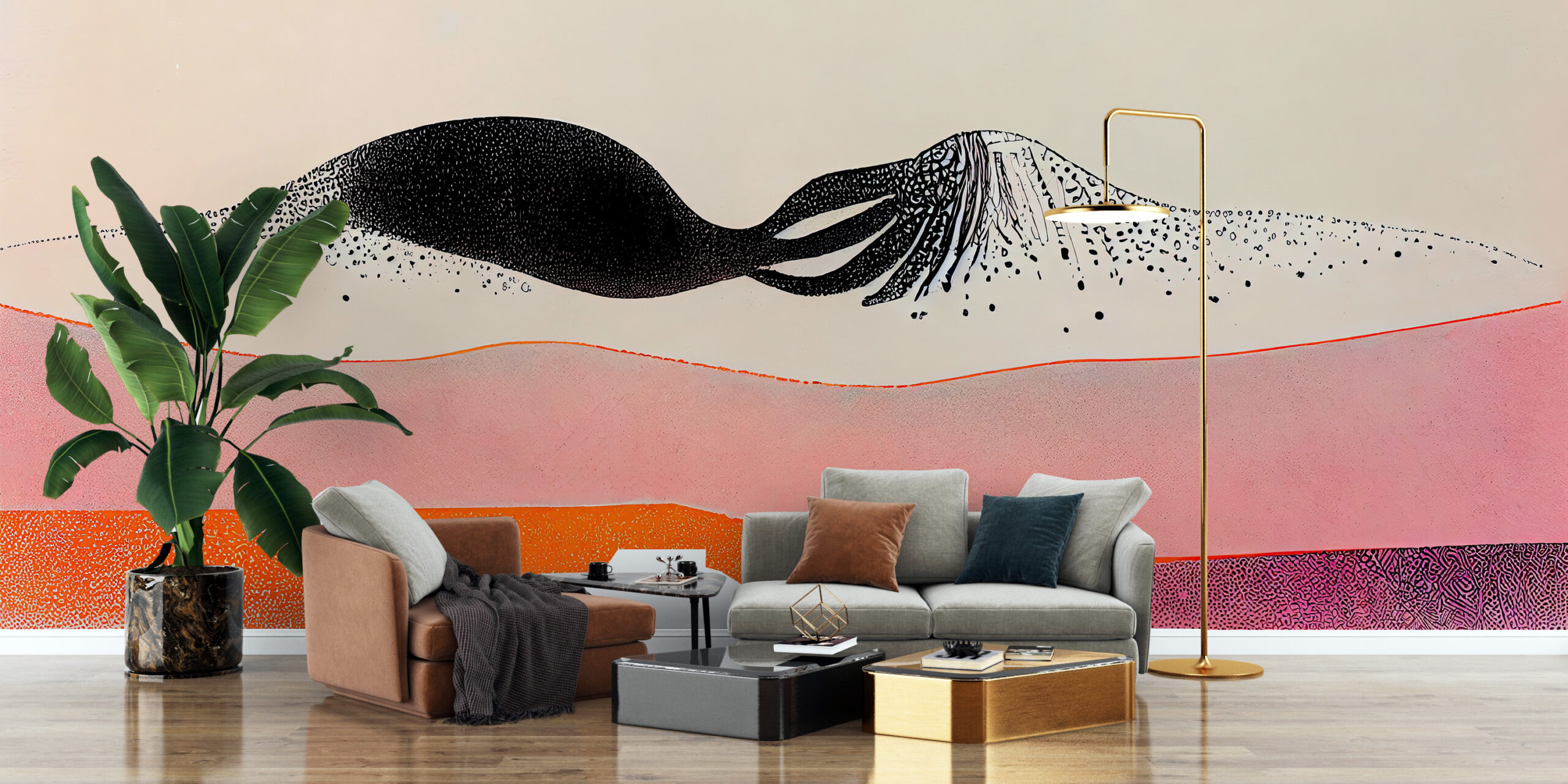 Hintergrundbild Abstrakte Wüste