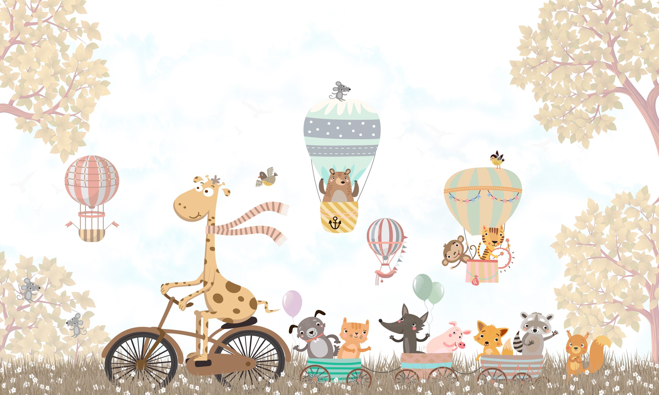 Children's,Graphic,Illustration.,Use,For,Printing,On,The,Wall,,Pillows,