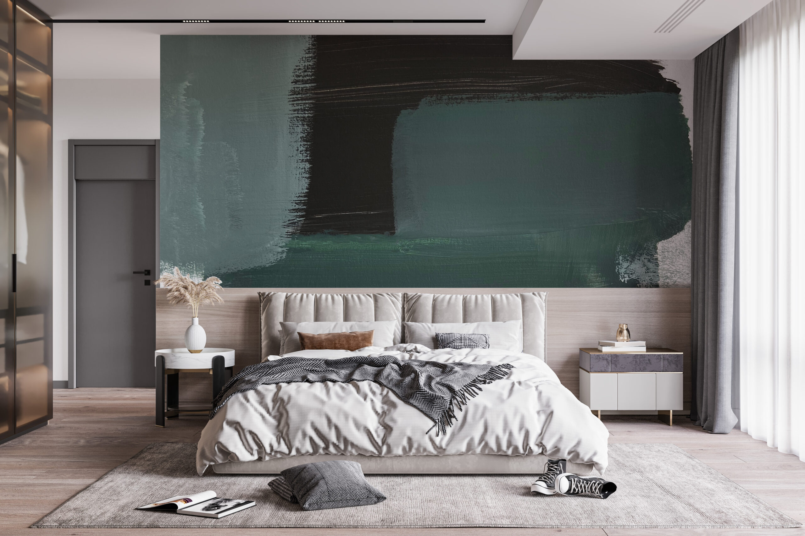 Fototapete Graustufen-Palette – Bild 3