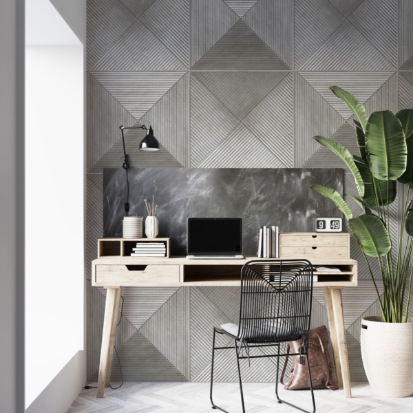 Fototapete Grau Geometrie
