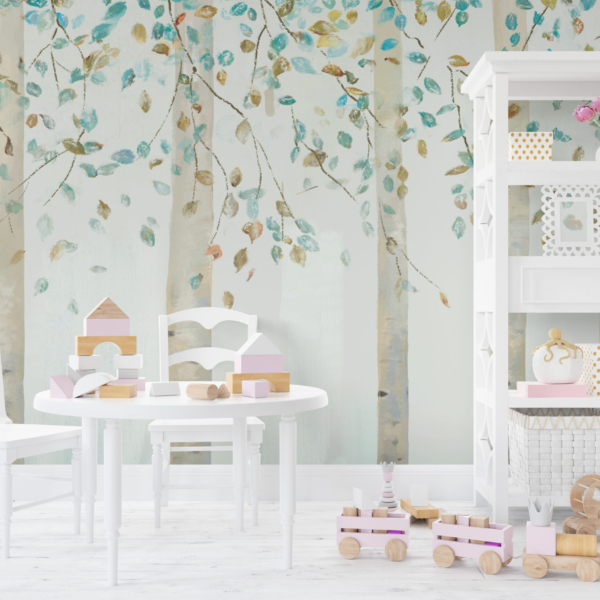 Fototapete Delicate Birches