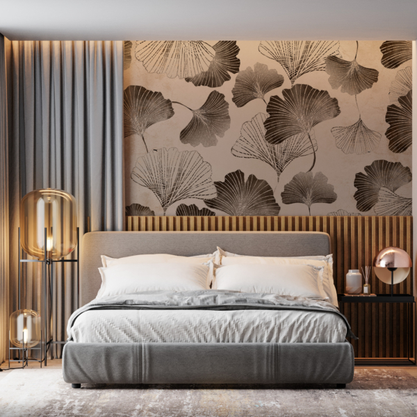 Fototapete Blumenfächer