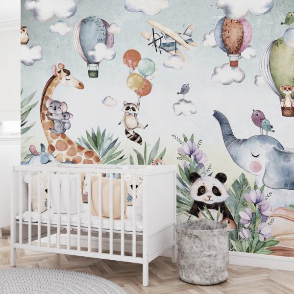 Hintergrundbild Zoo in den Wolken