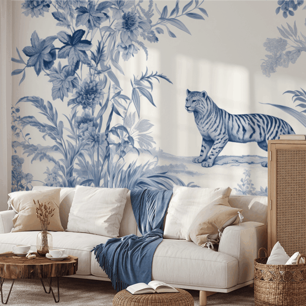 Fototapeten Blauer Dschungel