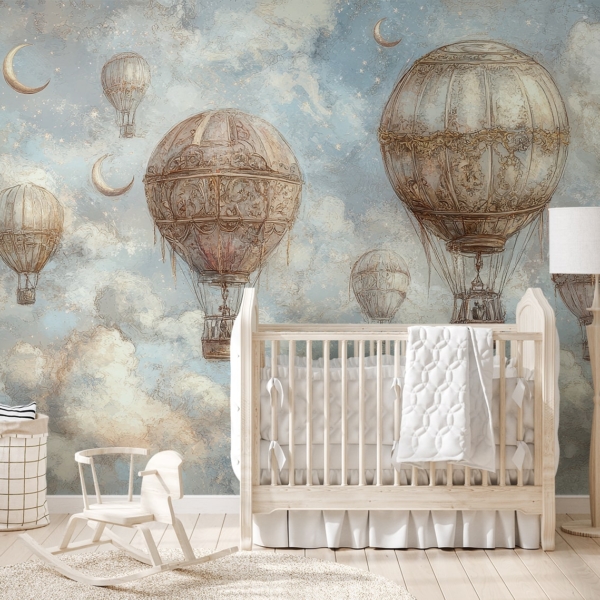 Fototapeten Himmel der Ballonträume