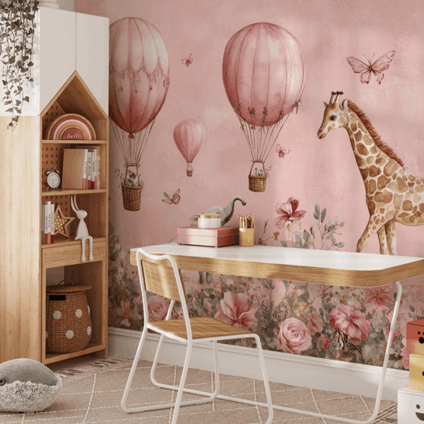 Fototapeten Ballon-Safari