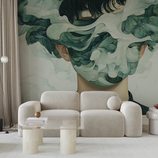 Fototapeten In sich selbst verloren