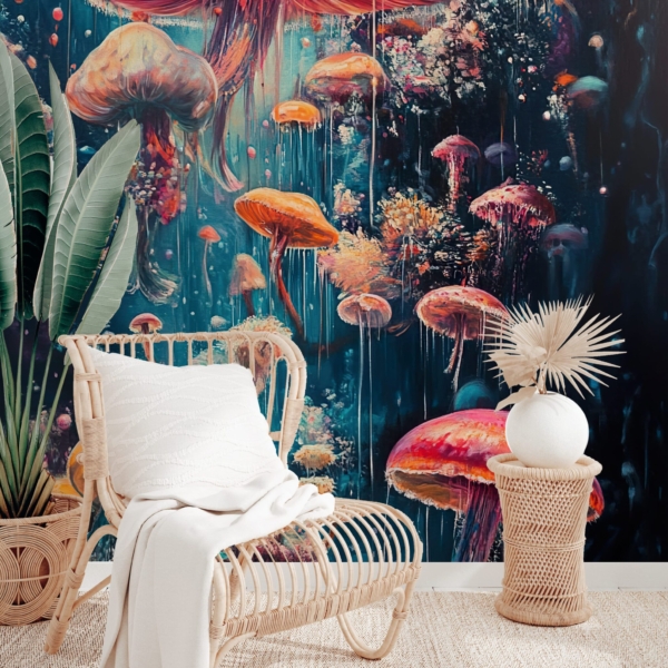 Fototapeten Pilzglühen