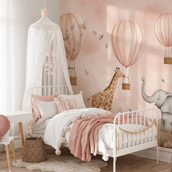 Fototapeten Ballon-Safari