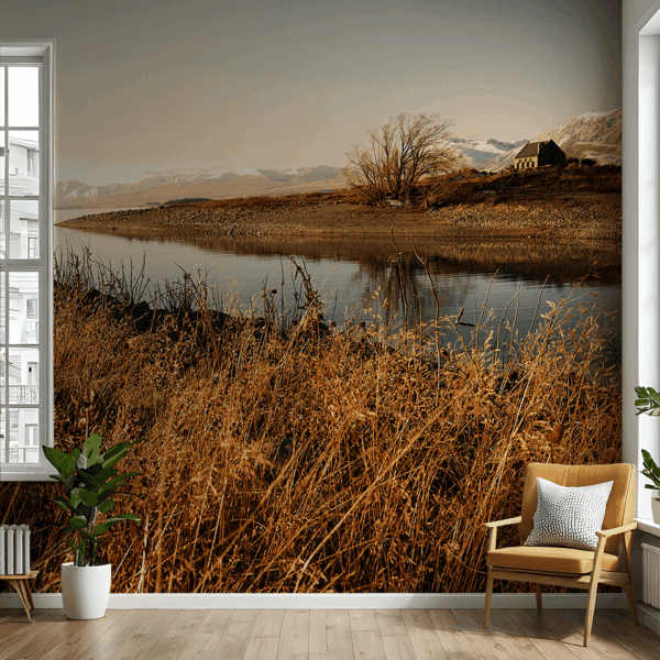 Fototapeten Der Frieden des Sees