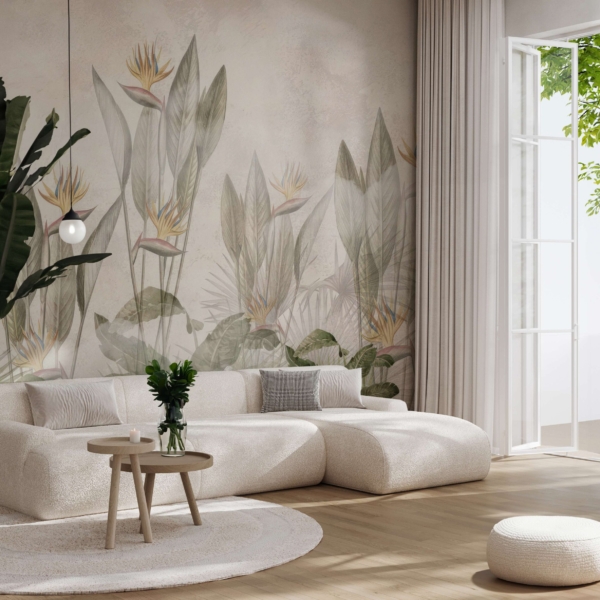 Fototapeten Sanfter tropischer Nebel