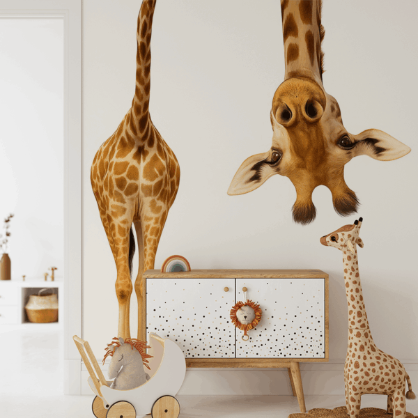 Fototapeten Gruselige Giraffe