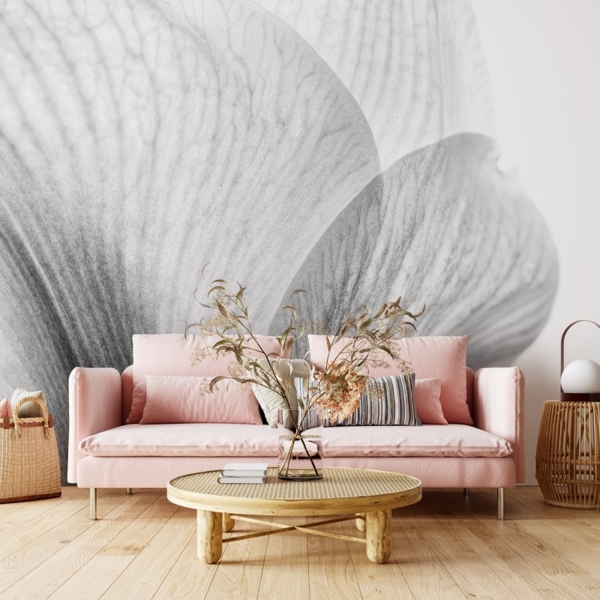 Fototapeten Das Geheimnis des Blütenblatts