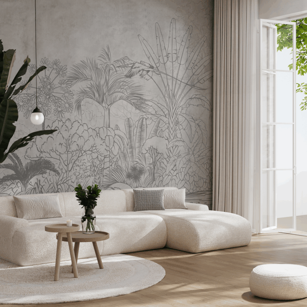 Fototapeten Prähistorische Skizze