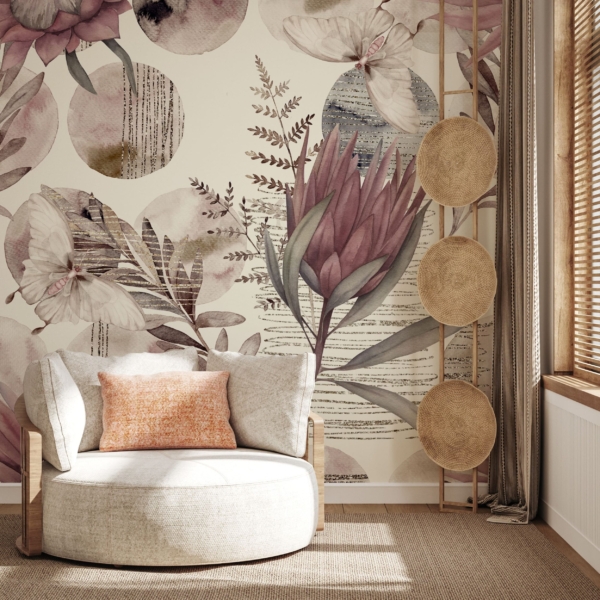 Fototapeten Botanische Melodie