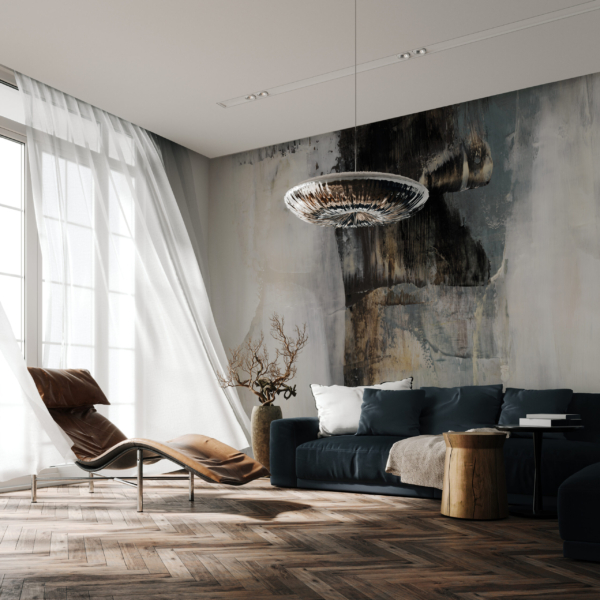 Fototapeten Abstrakte neutrale Harmonie