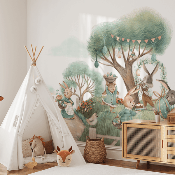 Fototapeten Osterhasen