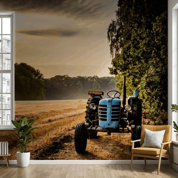 Fototapeten Ein Moment im Feld