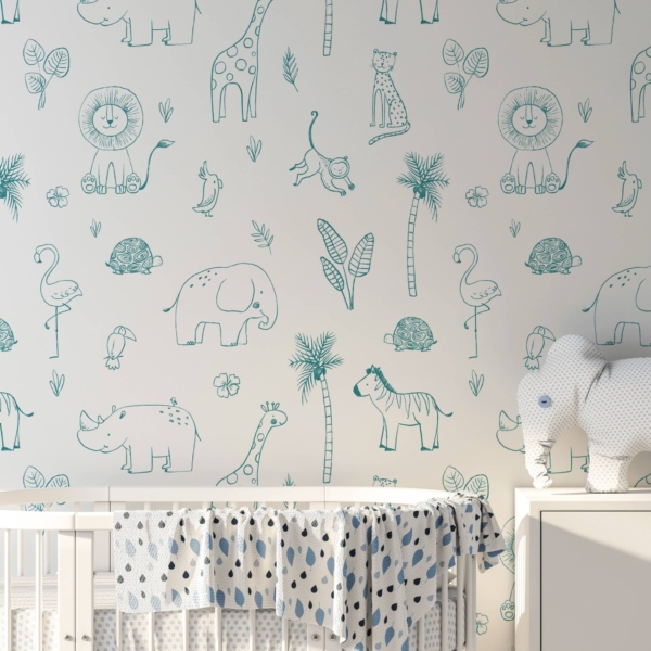 Fototapeten Dschungel im Seil