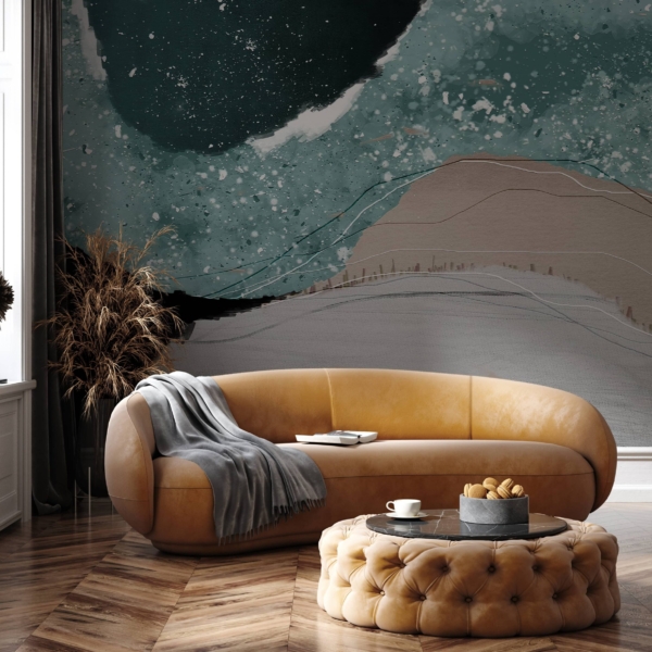 Fototapeten Gezeitenlinien