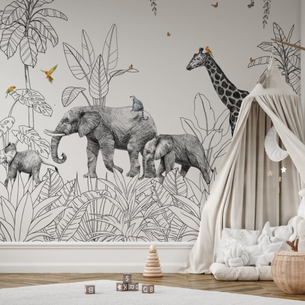 Fototapeten Dschungelharmonie