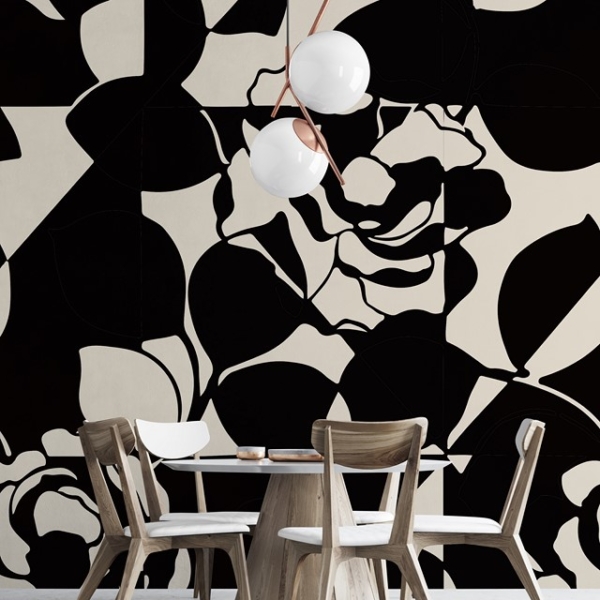 Fototapeten Abstrakte Blumen