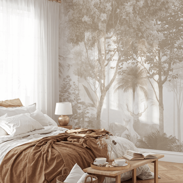 Fototapeten Grün Grau