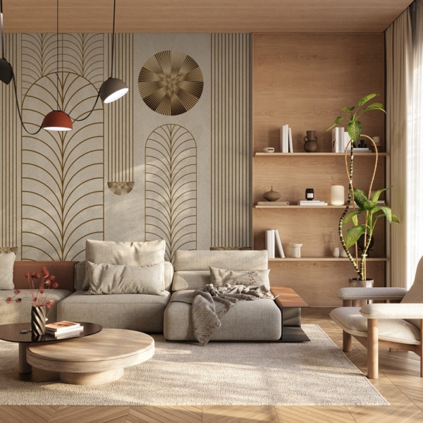 Fototapeten Glamouröse Schleifen