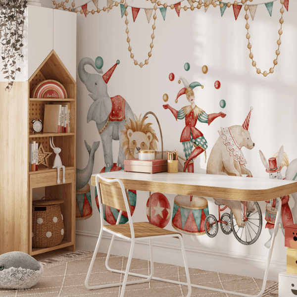 Fototapeten Zirkus der Tiertalente