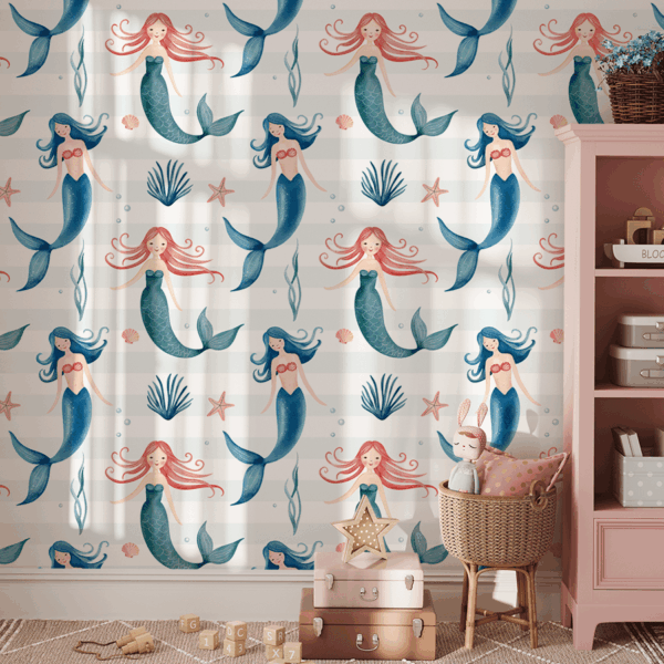 Fototapeten Meeresprinzessinnen