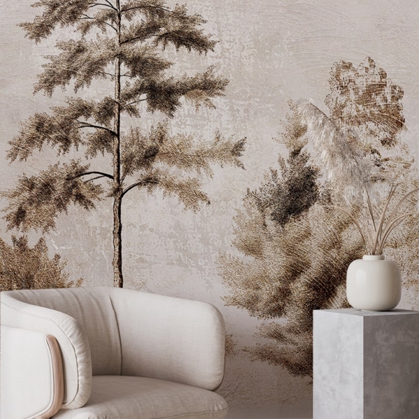 Fototapeten Waldecho