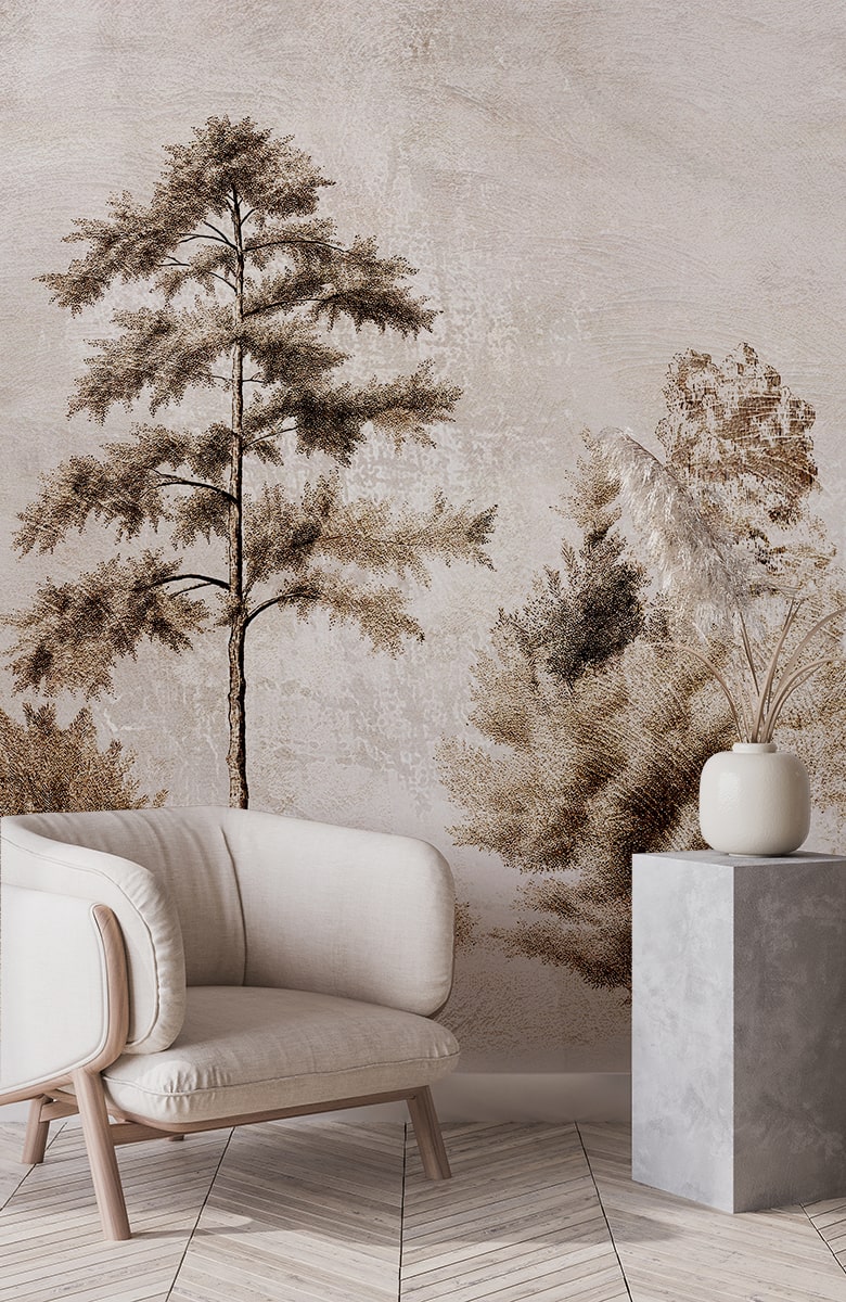 Fototapeten Waldecho