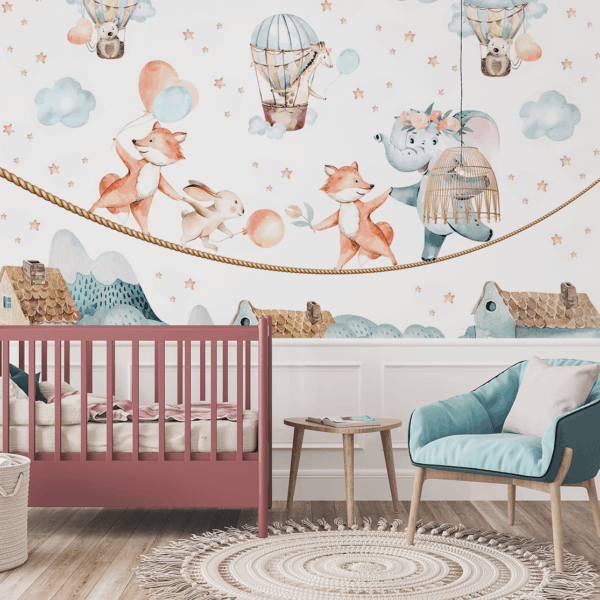 Fototapeten Ein Spaziergang auf den Wolken