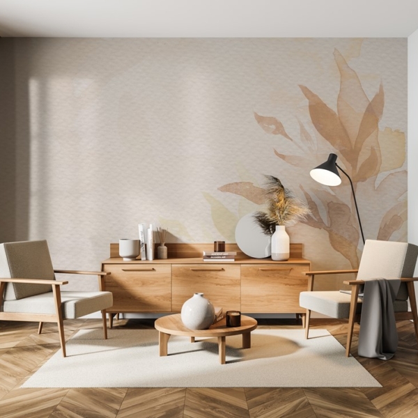 Fototapeten Nebelblätter