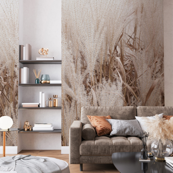 Fototapeten Luftige Federn