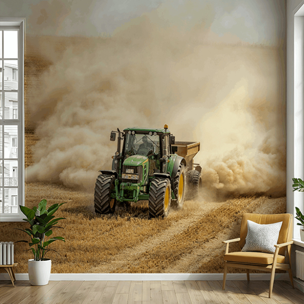 Fototapeten Feldarbeit