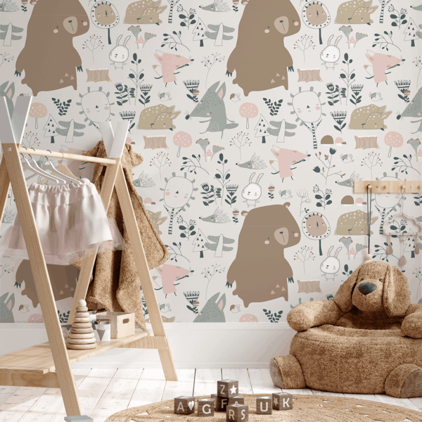 Fototapeten Waldtraumland