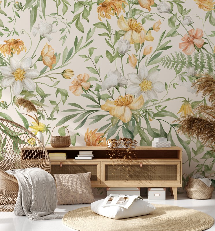 Fototapeten Wildblumen