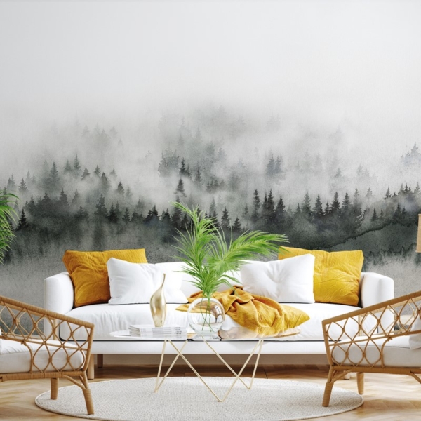 Fototapeten Nebellandschaft